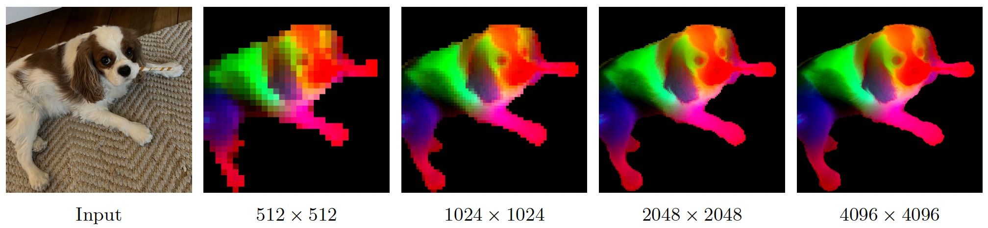 DINOv3 dense features in 4K